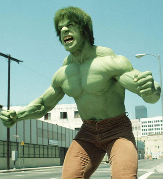 Hulk on The Incredible Hulk from All the Greatest Superhero Costumes on ...