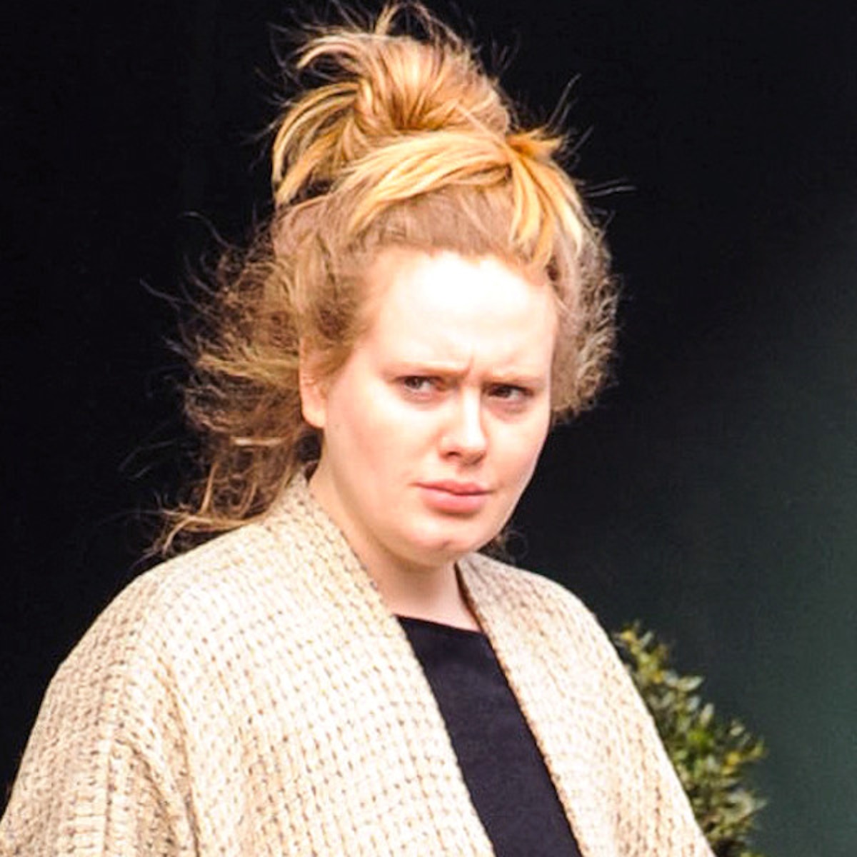 Adele Goes Makeup-Free in London!