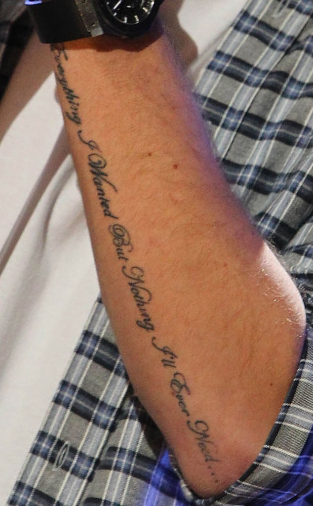 Guess the One Direction Tattoo! from Guess The One Direction Tattoos ...