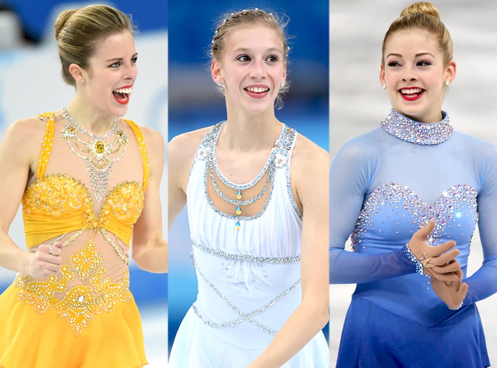 Gracie Gold, Ashley Wagner,  Polina Edmunds, Olympics, Sochi