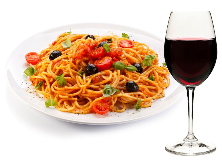 Italian Food and Wine Pairings, Spaghetti, Valpolicella