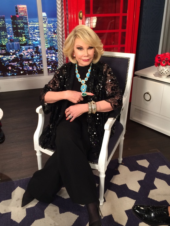 Joan Rivers from Fashion Police What We're Wearing