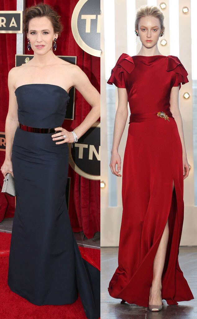 Jennifer Garner in Valentino | Jennifer garner style, Red carpet fashion,  Chic black dress