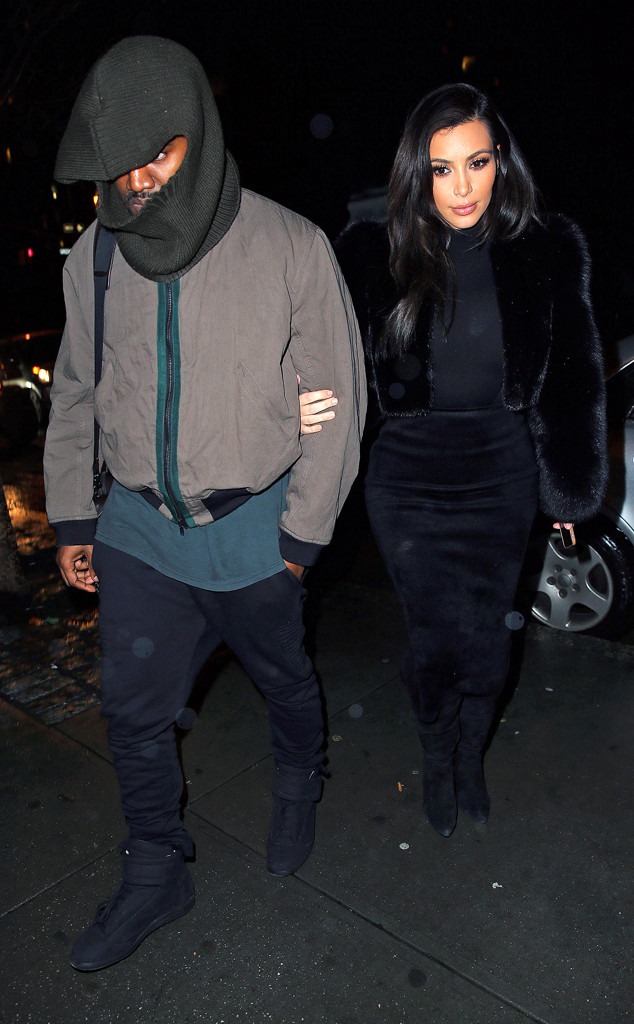 Kim Kardashian, Kanye West