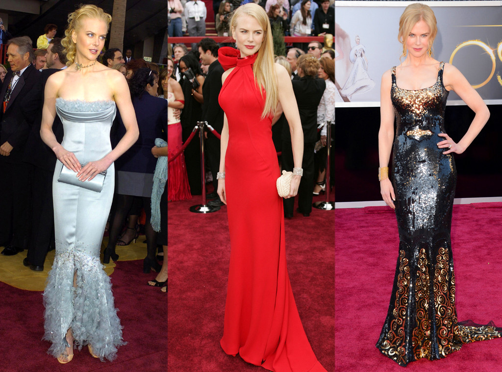 Nicole Kidman from Oscar Gowns Through the Years | E! News