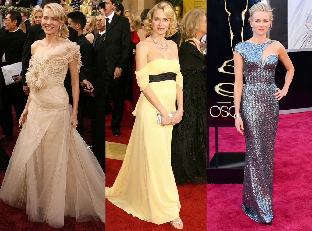 Naomi Watts from Oscar Gowns Through the Years | E! News
