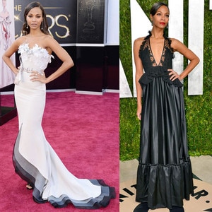 Zoe Saldana from Oscars After-Party Dresses | E! News