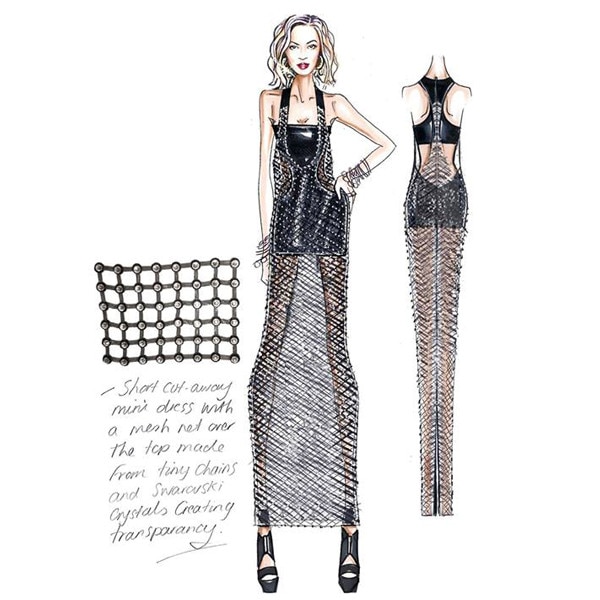 beyonce versace dress