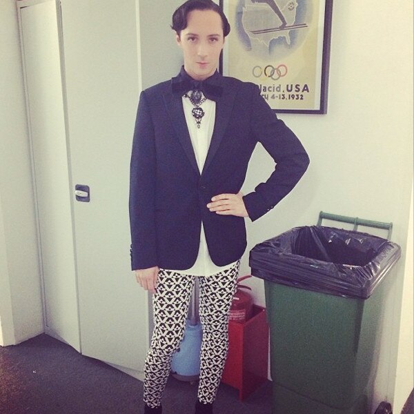 A Definitive Ranking of Johnny Weir's Outfits During the 2014 Winter ...