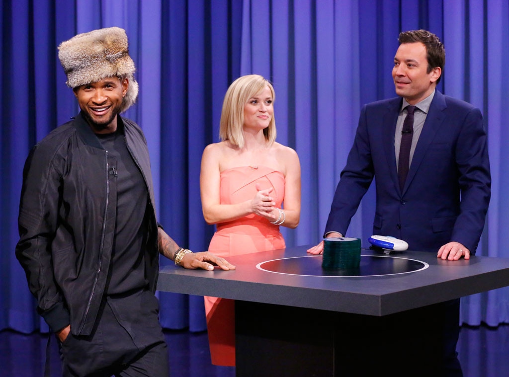 Usher, Reese Witherspoon, Jimmy Fallon