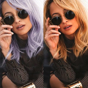Nicole Richie Didn T Actually Dye Her Hair Purple E News France