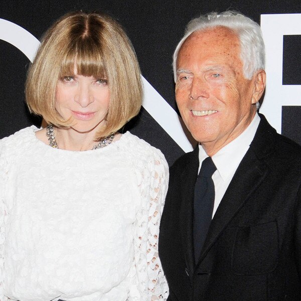 Giorgio Armani Shades Anna Wintour for Skipping His Milan Show