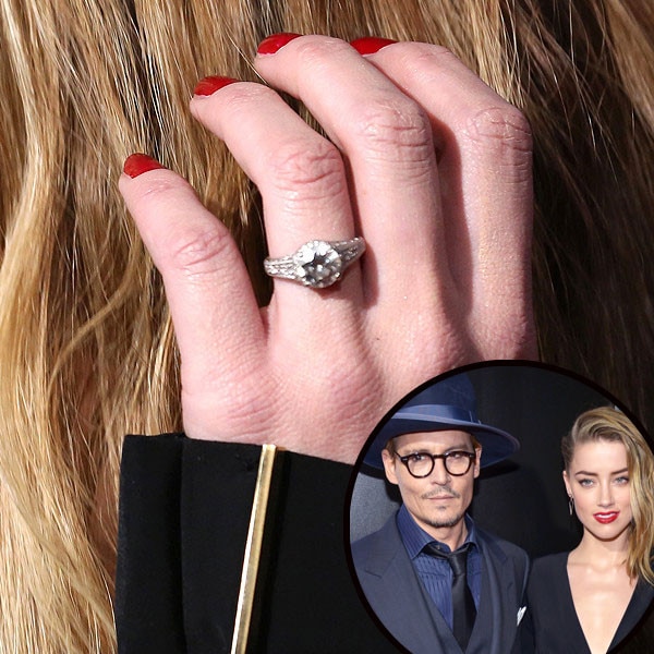 Johnny depp deals wedding ring