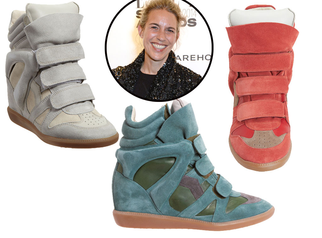 Susteen Vuggeviser Strengt Isabel Marant Is So Over Her Wedge Sneakers - E! Online - CA