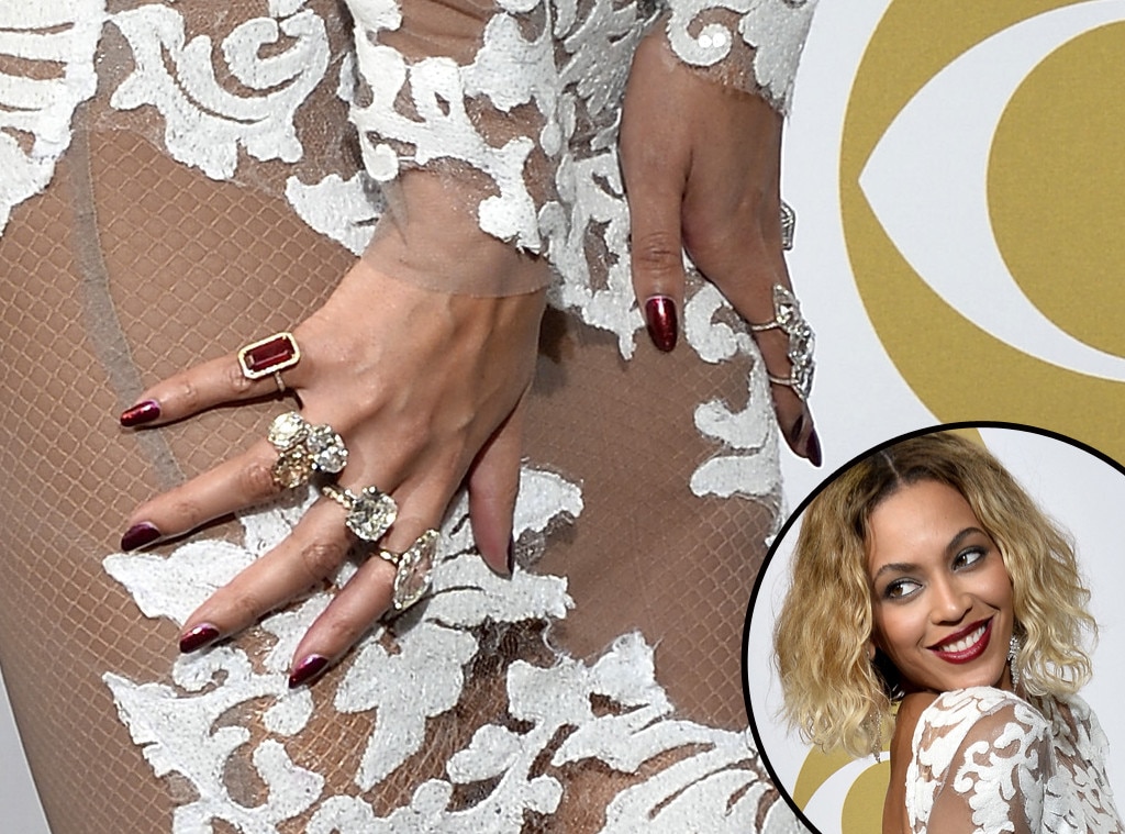 Beyoncé from Red Carpet Nail Trends E! News