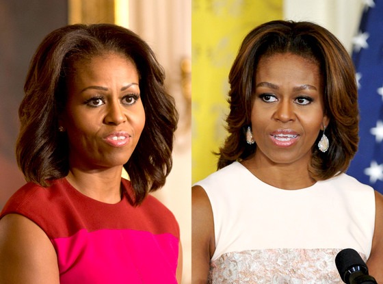 Michelle Obama Embraces the Fuller Brow Look—See FLOTUS' Mini Makeover ...