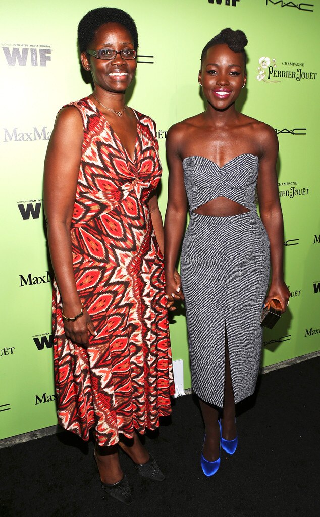 Dorothy & Lupita Nyong'o from Celebs and Their Parents E! News