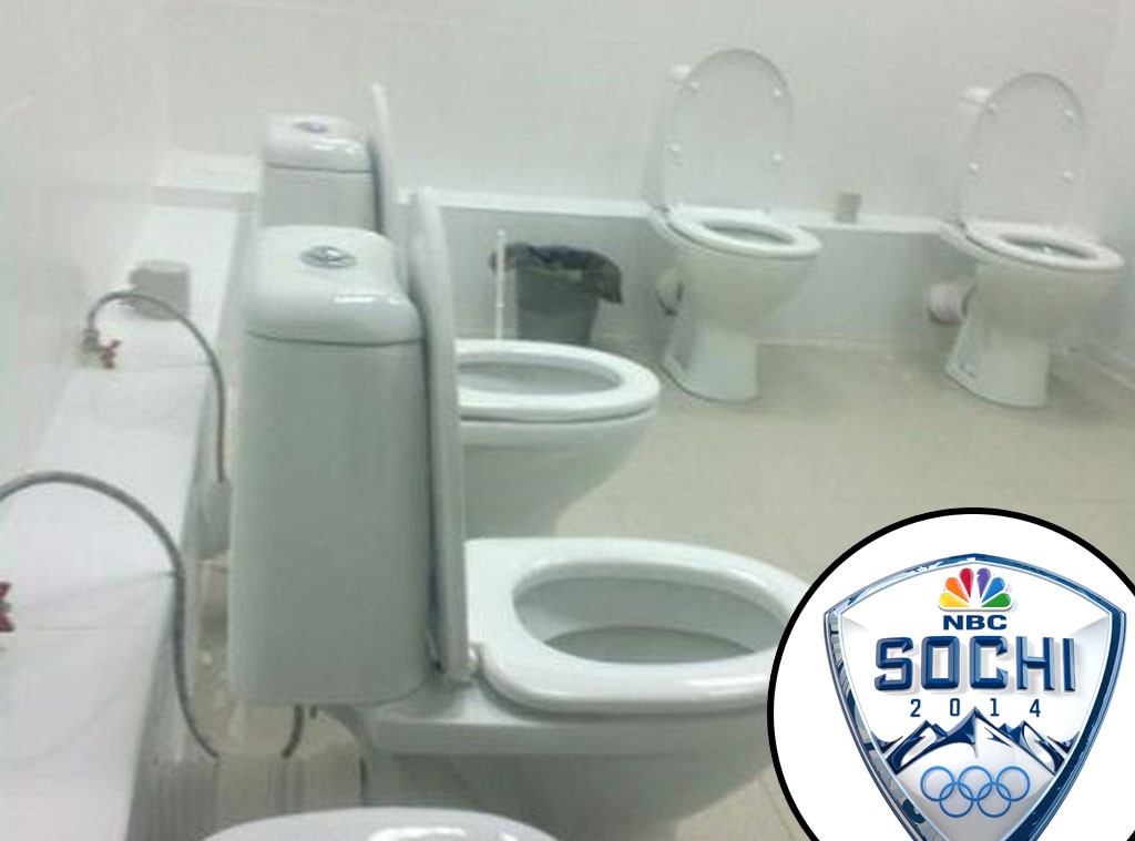 Sochi Olympics, Toilets