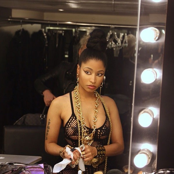 Nicki Minaj In Nipple Pasties Check It Out E News