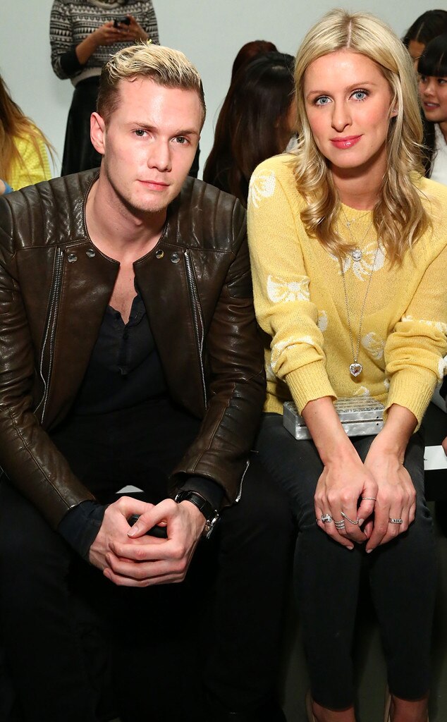 Barron Hilton and Nicky Hilton from Stars in the Front Row at Fall 2014 ...