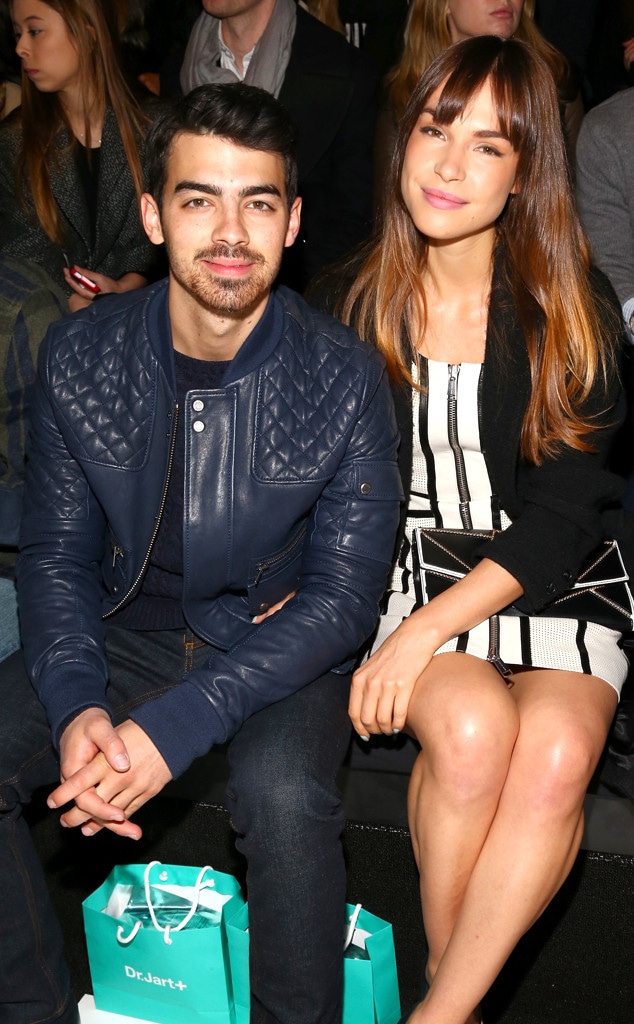 Joe Jonas, Blanda Eggenschwiler, NYFW Front Row