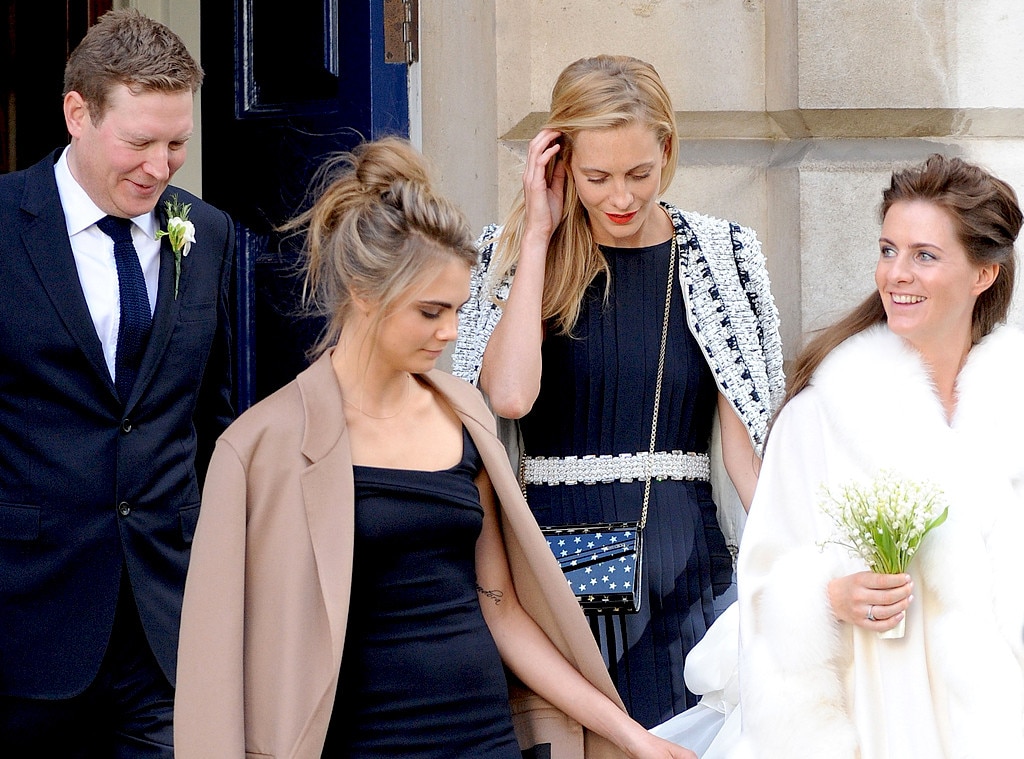 Cara delevingne shop bridesmaid dress