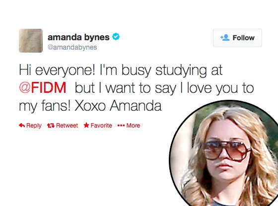 Amanda Bynes Tweets for the First Time in Months, Says She Loves Her Fans | E! News