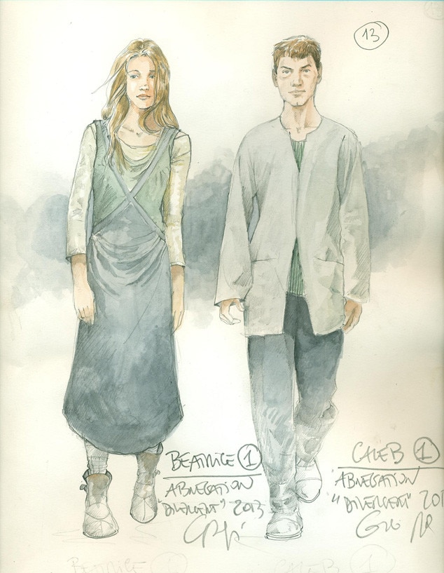 EXCLUSIVE Divergent s Costume Designer Reveals Sketches