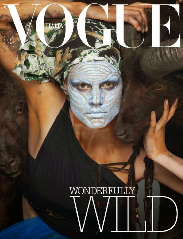 Vogue Italia (March 2014) From Controversial Magazine Covers | E! News