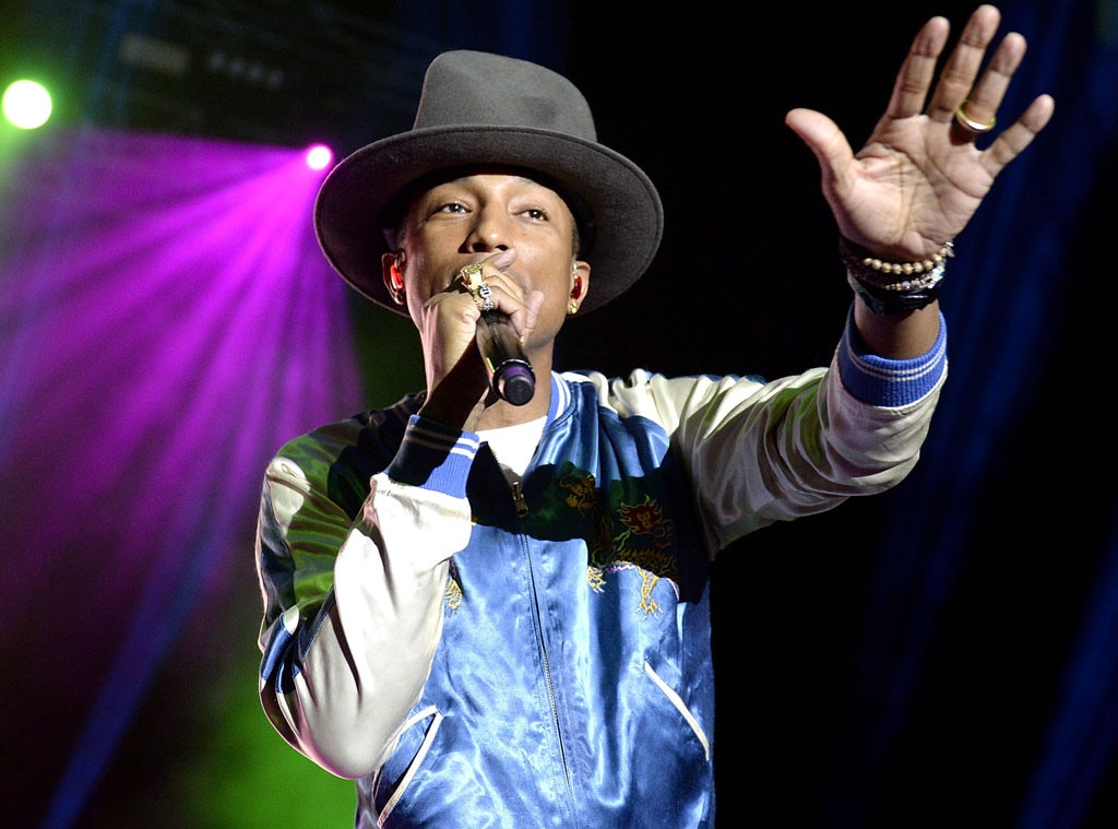 Pharrell Williams Concert from Party Pics Global E! News