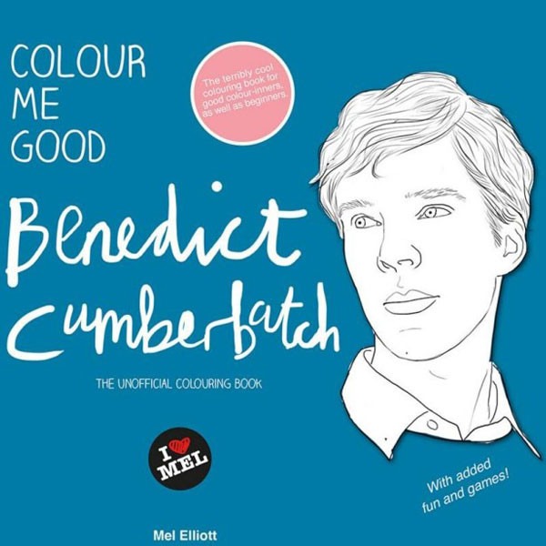 Benedict Cumberbatch coloring book