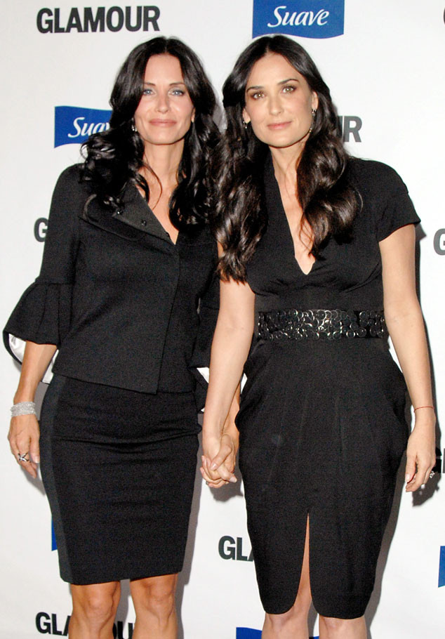 Courteney Cox & Demi Moore from Celebrity Look-Alikes | E ...