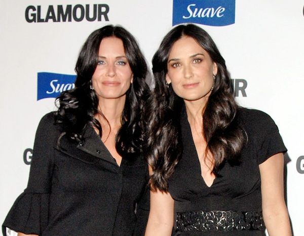 Courteney Cox & Demi Moore from Celebrity Look-Alikes | E ...