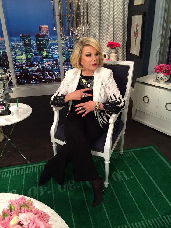 Joan Rivers from Fashion Police What We're Wearing E! News