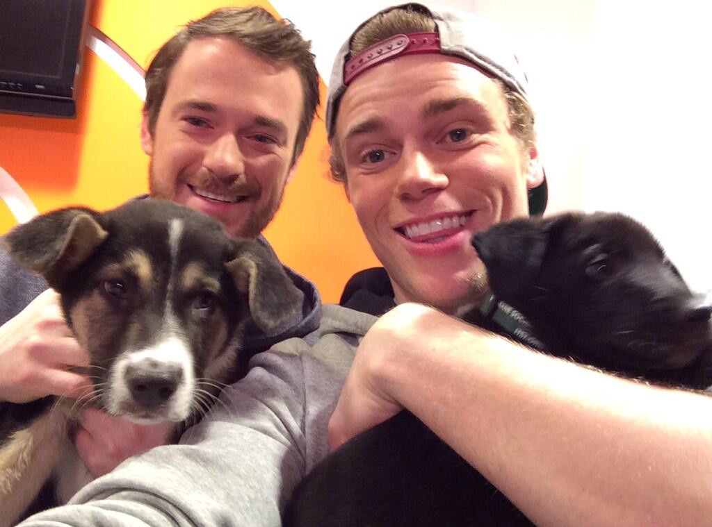 Gus Kenworthy, Twitter, Sochi Puppy