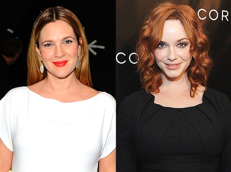 Drew Barrymore, Christina Hendricks, Same Age Gallery