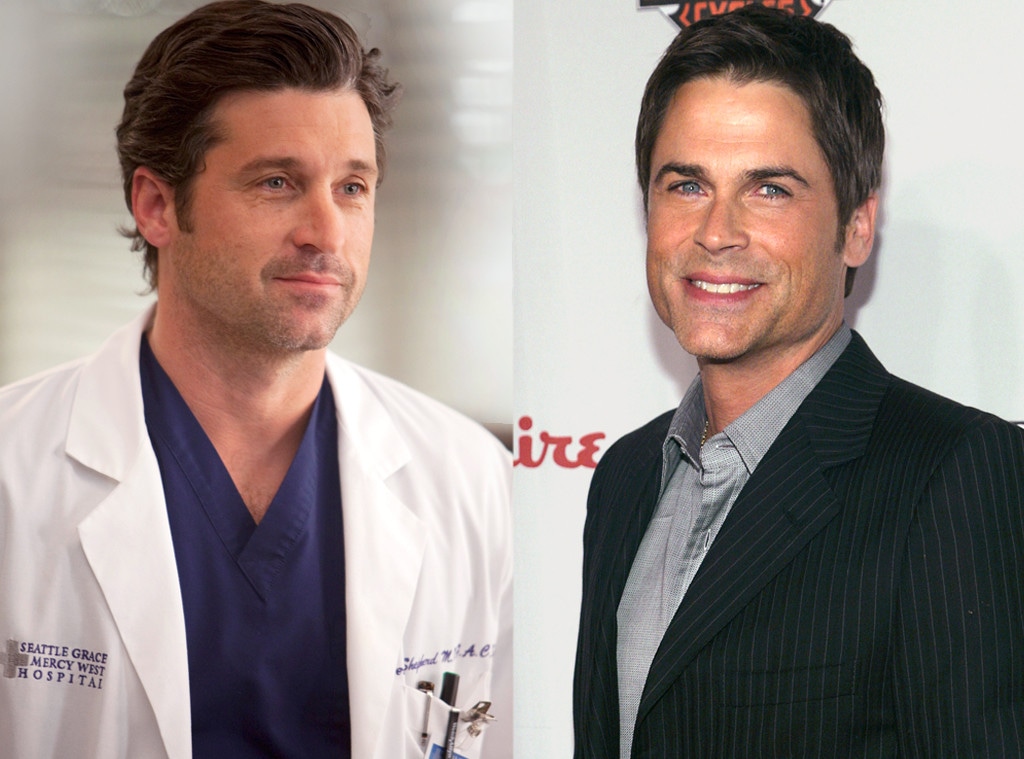 Patrick Dempsey, Greys Anatomy, Rob Lowe