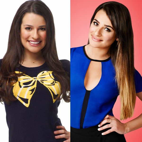 Photos from Lea Michele s Style Evolution on Glee Frumpy to Fabulous