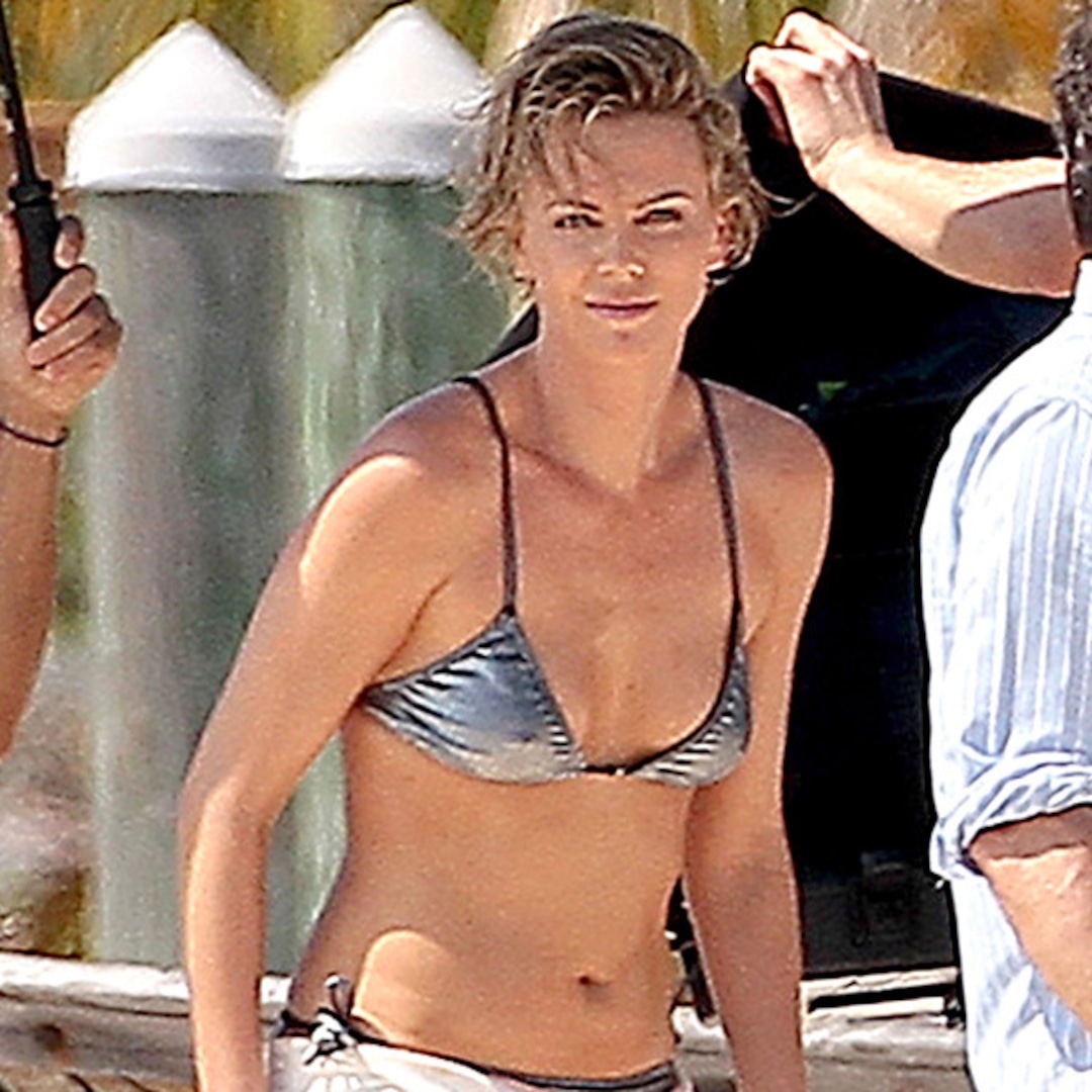 Charlize Theron Flaunts Bikini Bod Charlize Theron Flaunts Bikini Bod