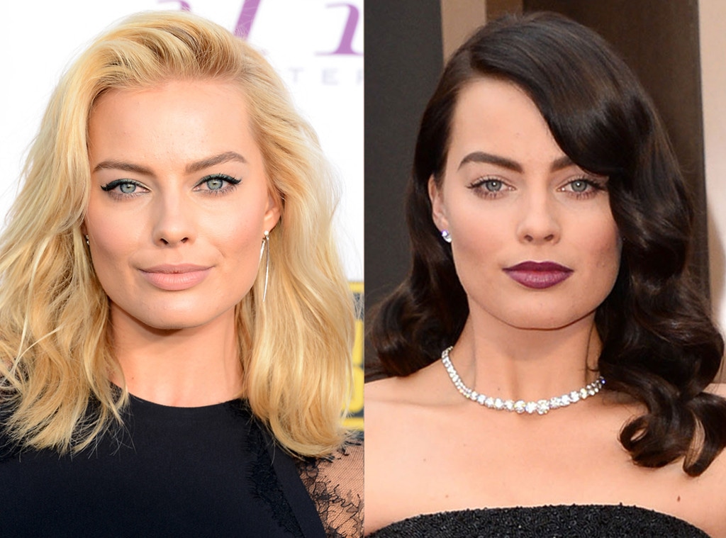 Julia, Margot Debut New Hair Colors at the 2014 Oscars - E! Online - CA