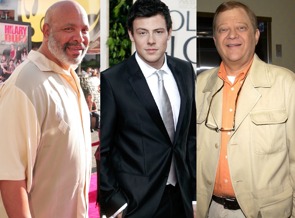 Cory Monteith, James Avery, Tom Clancy