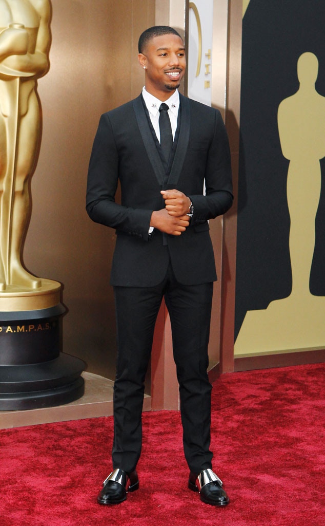 Michael B. Jordan from 2014 Oscars Red Carpet Arrivals | E! News