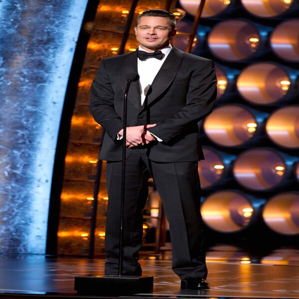Brad Pitt from 2014 Oscars: Presenters | E! News