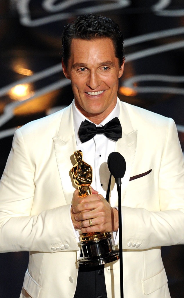 Matthew McConaughey Wins Best Actor at 2014 Academy Awards To That I