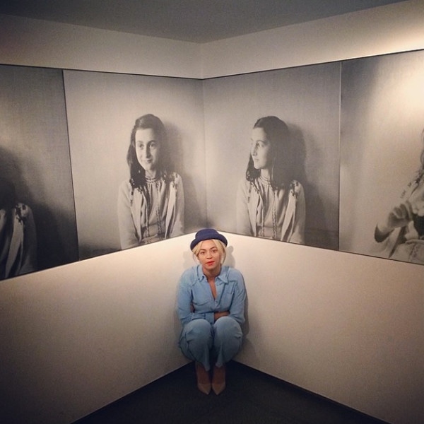 Beyonce, Anne Frank Museum, Instagram