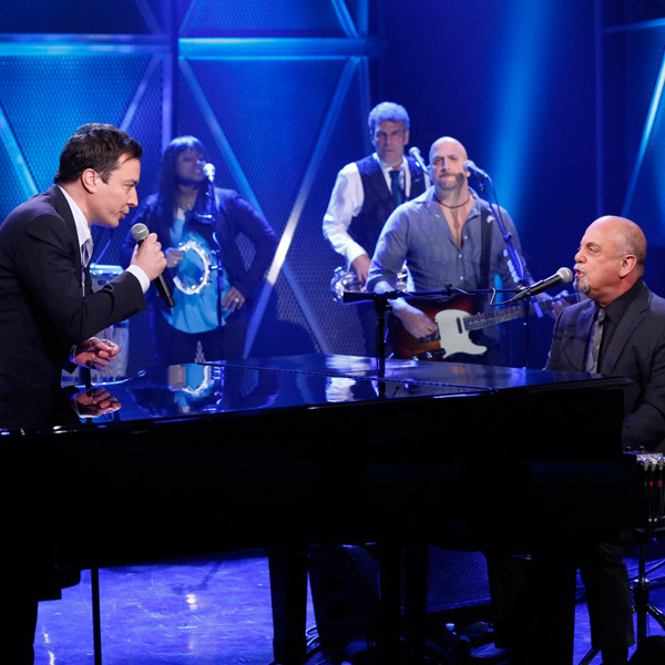 Jimmy Fallon, Billy Joel Sing "The Lion Sleeps Tonight"