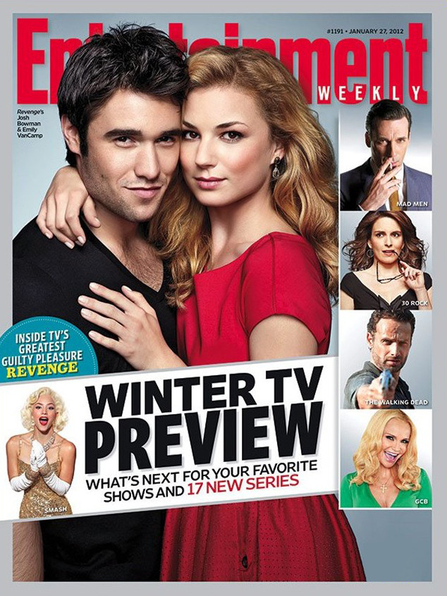 Emily VanCamp & Josh Bowman from Celeb Couples on Magazine Covers | E! News