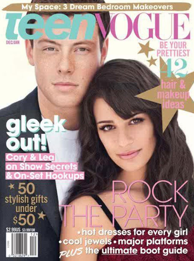 Cory Monteith And Lea Michele From Celeb Couples On Magazine Covers E News 