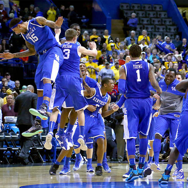 March Madness Upset Kentucky Shocks Wichita State E! Online