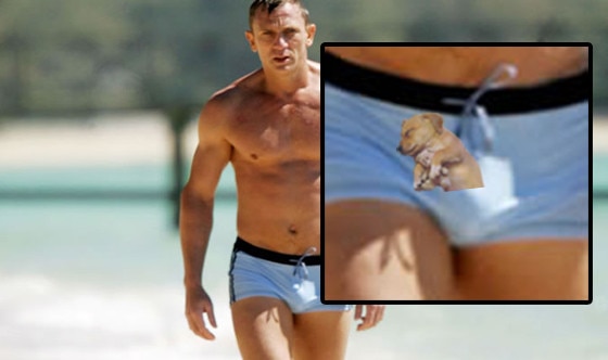 Daniel Craig From Whats Really Inside That Dick Bulge  E -7812